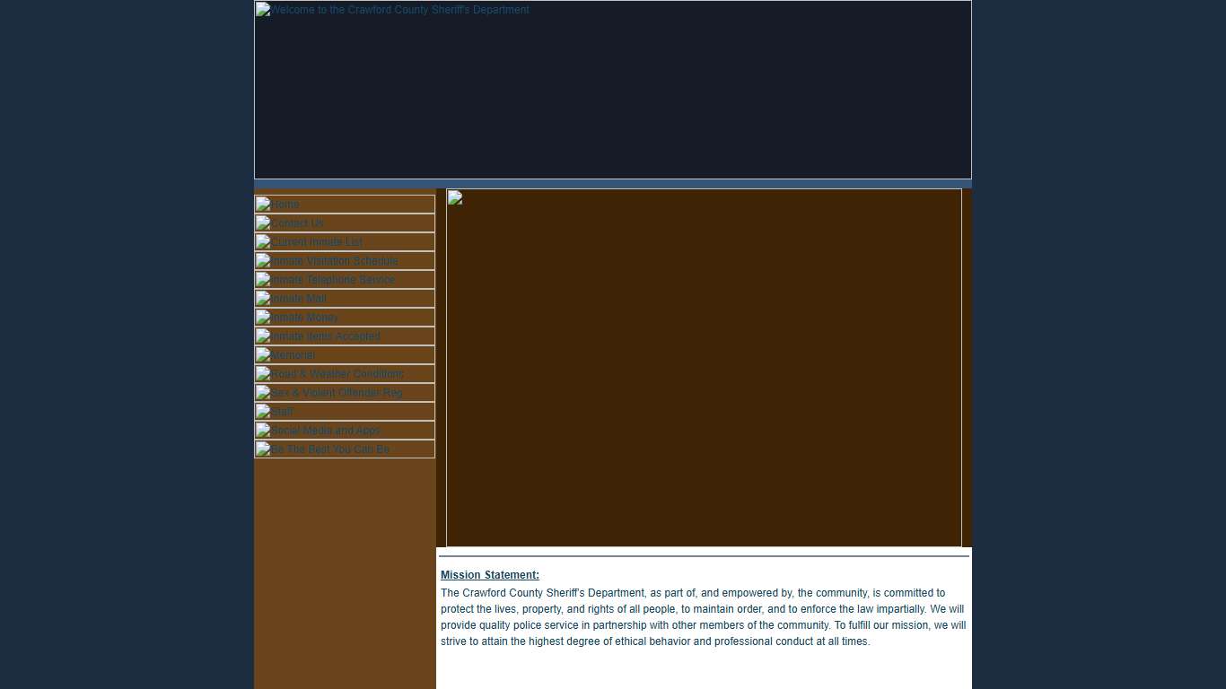 Welcome to the Crawford County Sheriff's Department